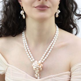 Set "Principessa" din perle naturale